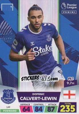 Sticker Dominic Calvert-Lewin - English Premier League 2022-2023. Adrenalyn XL - Panini