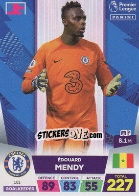 Cromo Édouard Mendy - English Premier League 2022-2023. Adrenalyn XL - Panini