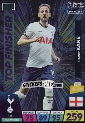 Figurina Harry Kane - English Premier League 2022-2023. Adrenalyn XL - Panini