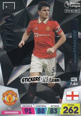 Sticker Harry McGuire - English Premier League 2022-2023. Adrenalyn XL - Panini