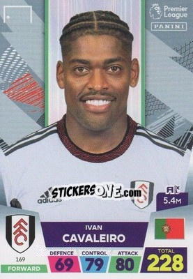 Sticker Ivan Cavaleiro - English Premier League 2022-2023. Adrenalyn XL n. 169 - Panini