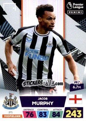 Sticker Jacob Murphy - English Premier League 2022-2023. Adrenalyn XL n. 271 - Panini