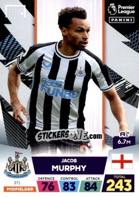 Cromo Jacob Murphy - English Premier League 2022-2023. Adrenalyn XL - Panini