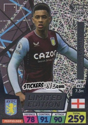 Sticker Jacob Ramsey - English Premier League 2022-2023. Adrenalyn XL - Panini