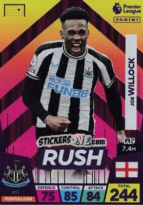 Sticker Joe Willock - English Premier League 2022-2023. Adrenalyn XL - Panini