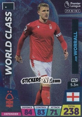 Sticker Joe Worrall - English Premier League 2022-2023. Adrenalyn XL - Panini