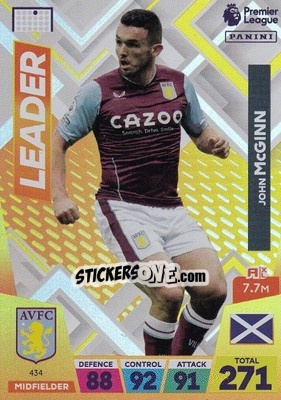 Sticker John McGinn - English Premier League 2022-2023. Adrenalyn XL - Panini