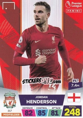 Sticker Jordan Henderson