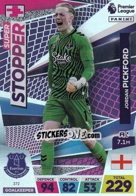 Cromo Jordan Pickford - English Premier League 2022-2023. Adrenalyn XL - Panini