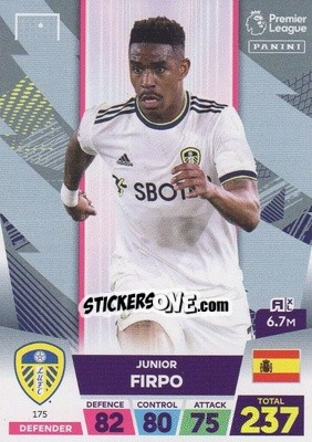 Figurina Junior Firpo - English Premier League 2022-2023. Adrenalyn XL n. 175 - Panini