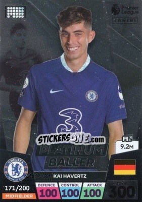 Sticker Kai Havertz - English Premier League 2022-2023. Adrenalyn XL n. P3 - Panini