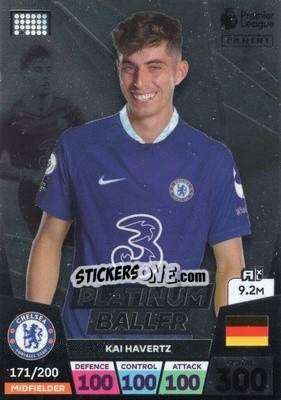 Sticker Kai Havertz - English Premier League 2022-2023. Adrenalyn XL - Panini