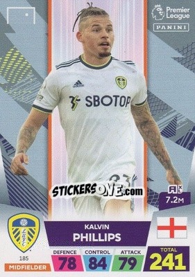 Sticker Kalvin Phillips - English Premier League 2022-2023. Adrenalyn XL n. 185 - Panini