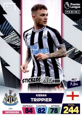 Sticker Kieran Trippier - English Premier League 2022-2023. Adrenalyn XL - Panini