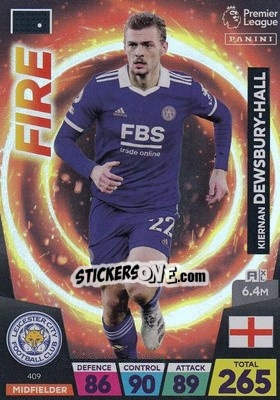 Sticker Kiernan Dewsbury-Hall - English Premier League 2022-2023. Adrenalyn XL n. 409 - Panini