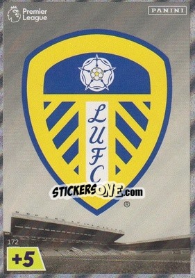 Sticker Leeds United Crest - English Premier League 2022-2023. Adrenalyn XL - Panini
