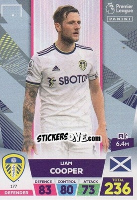 Sticker Liam Cooper - English Premier League 2022-2023. Adrenalyn XL - Panini