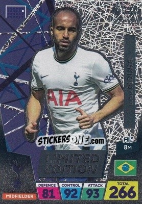 Sticker Lucas Moura - English Premier League 2022-2023. Adrenalyn XL n. LE-LM - Panini