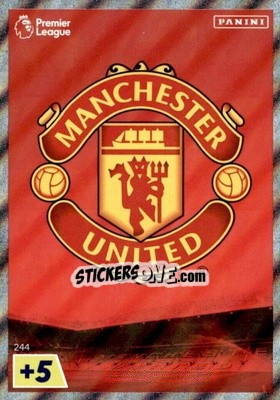 Sticker Manchester United - English Premier League 2022-2023. Adrenalyn XL n. 244 - Panini