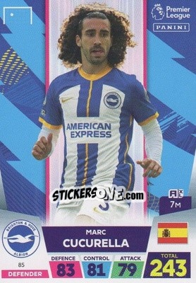 Figurina Marc Cucurella - English Premier League 2022-2023. Adrenalyn XL - Panini