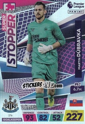 Sticker Martin Dúbravka - English Premier League 2022-2023. Adrenalyn XL n. 376 - Panini