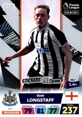 Figurina Matty Longstaff - English Premier League 2022-2023. Adrenalyn XL - Panini