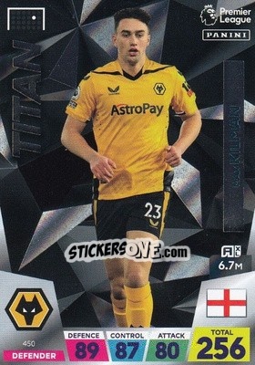 Sticker Max Kilman - English Premier League 2022-2023. Adrenalyn XL - Panini