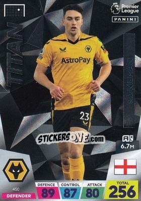 Figurina Max Kilman - English Premier League 2022-2023. Adrenalyn XL - Panini