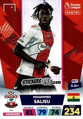 Sticker Mohammed Salisu - English Premier League 2022-2023. Adrenalyn XL n. 304 - Panini