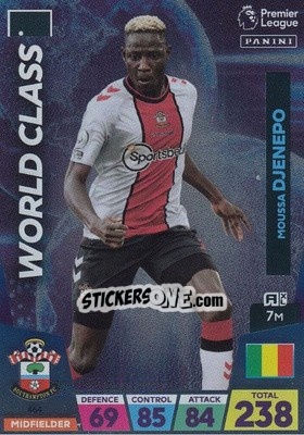 Sticker Moussa Djenepo - English Premier League 2022-2023. Adrenalyn XL n. 464 - Panini