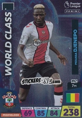 Figurina Moussa Djenepo - English Premier League 2022-2023. Adrenalyn XL - Panini