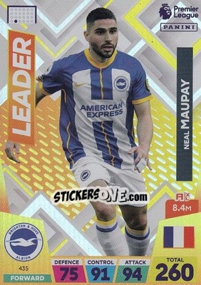 Sticker Neil Maupay - English Premier League 2022-2023. Adrenalyn XL - Panini