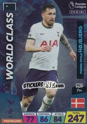 Sticker Pierre-Emile Højbjerg - English Premier League 2022-2023. Adrenalyn XL n. 465 - Panini