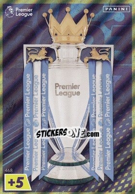 Sticker Premier League Trophy - English Premier League 2022-2023. Adrenalyn XL n. 468 - Panini