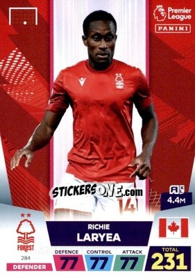 Sticker Richie Laryea - English Premier League 2022-2023. Adrenalyn XL - Panini