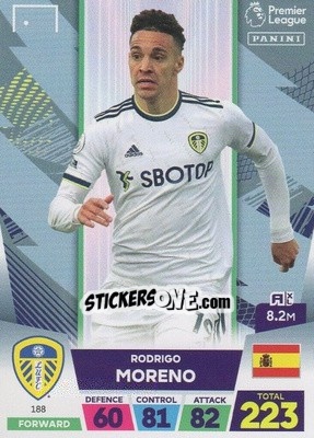 Sticker Rodrigo Moreno - English Premier League 2022-2023. Adrenalyn XL n. 188 - Panini