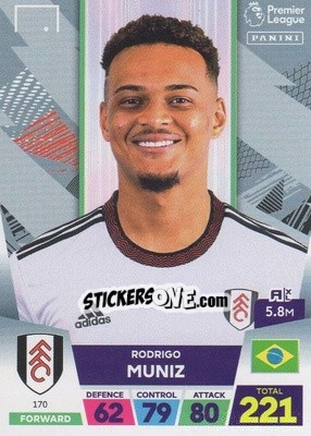 Sticker Rodrigo Muniz - English Premier League 2022-2023. Adrenalyn XL - Panini