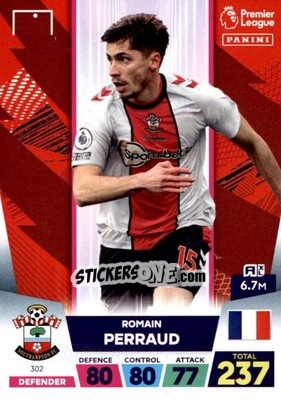 Cromo Romain Perraud - English Premier League 2022-2023. Adrenalyn XL - Panini
