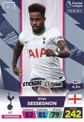 Sticker Ryan Sessegnon - English Premier League 2022-2023. Adrenalyn XL n. 323 - Panini