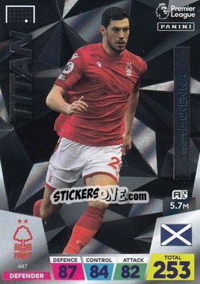 Sticker Scott McKenna - English Premier League 2022-2023. Adrenalyn XL n. 447 - Panini