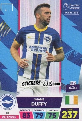 Sticker Shane Duffy - English Premier League 2022-2023. Adrenalyn XL n. 88 - Panini
