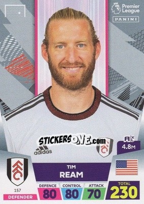 Figurina Timo Ream - English Premier League 2022-2023. Adrenalyn XL - Panini