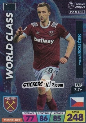 Cromo Tomas Souček - English Premier League 2022-2023. Adrenalyn XL - Panini