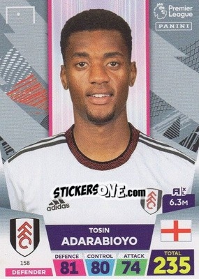 Sticker Tosin Adarabioyo - English Premier League 2022-2023. Adrenalyn XL n. 158 - Panini