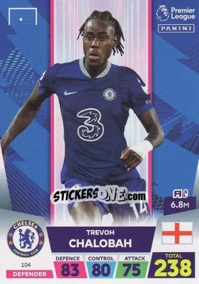 Sticker Trevoh Chalobah - English Premier League 2022-2023. Adrenalyn XL n. 104 - Panini