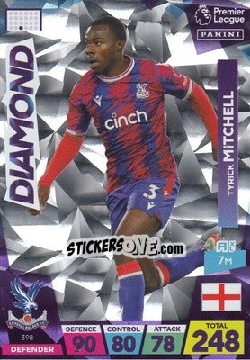 Sticker Tyrick Mitchell - English Premier League 2022-2023. Adrenalyn XL n. 398 - Panini