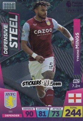 Sticker Tyrone Mings - English Premier League 2022-2023. Adrenalyn XL n. 380 - Panini