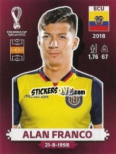Sticker Alan Franco - FIFA World Cup Qatar 2022. Oryx Edition - Panini
