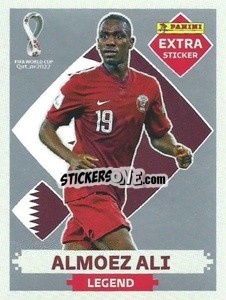 Figurina Almoez Ali (Qatar) - FIFA World Cup Qatar 2022. Oryx Edition - Panini