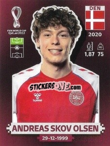 Sticker Andreas Skov Olsen